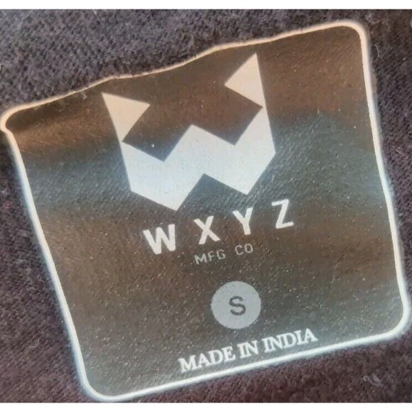 WXYZ Mf Co TShirt Floral Hawaiian Tropical Black Mens Size S Small Short Slv Top - Picture 6 of 12